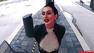 Sidney Dark: Goth MILF with big tits fucked! CamBaron.com
