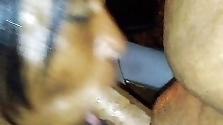 20yr Hoe ANGIE back again to give me a CUM GAGGING Blowjob